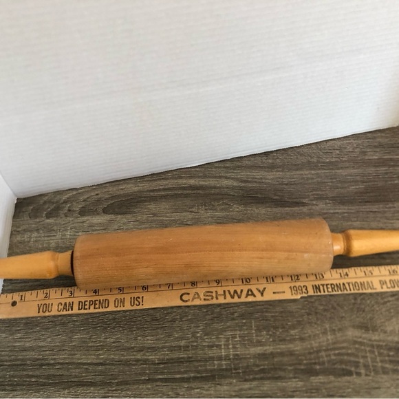 Vtg Baribocraft Solid Wooden Rolling Pin - Picture 7 of 8